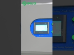 UL 1642 بطارية الليثيوم سحق بطارية اختبار السكتة الدماغية 0 ٪ 200mm معدات الاختبار