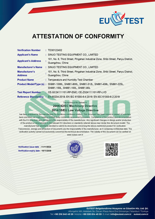 أحدث مدونات الشركة حول آخر التحديثات حول معايير CE و IEC لمعدات الاختبار البيئي