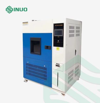 سعر جيد غرفة اختبار البيئة المبردة بالهواء IEC 60068-2-5 غرفة التجوية بمصباح قوس زينون الانترنت
