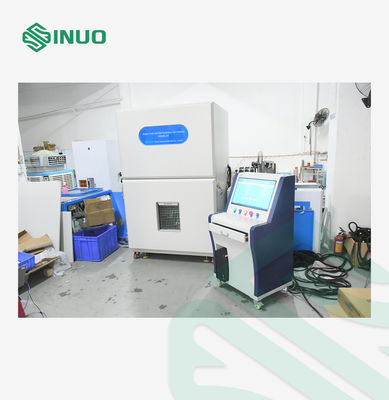 سعر جيد غرفة اختبار كسارة البطارية و اختبار اختراق الأظافر معدات اختبار سلامة البطارية 300kN الانترنت