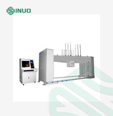 سعر جيد نظام اختبار دوران بطارية السيارة الكهربائية مع دوران متعدد المحاور 360 درجة، تحكم ذكي PLC، وتثبيت ميكانيكي لاختبار سلامة السيارة الكهربائية الانترنت