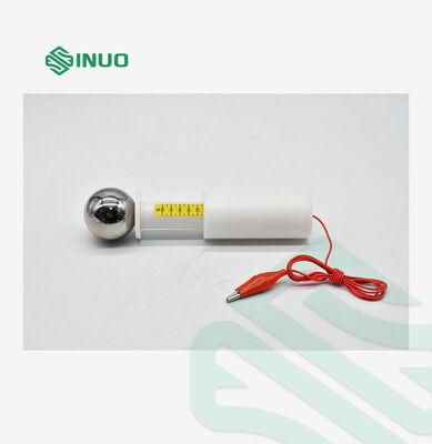 مسبار الاختبار 50N المتوافق مع معيار IEC 61032 A للاختبار ضد الصدمات و IP1X